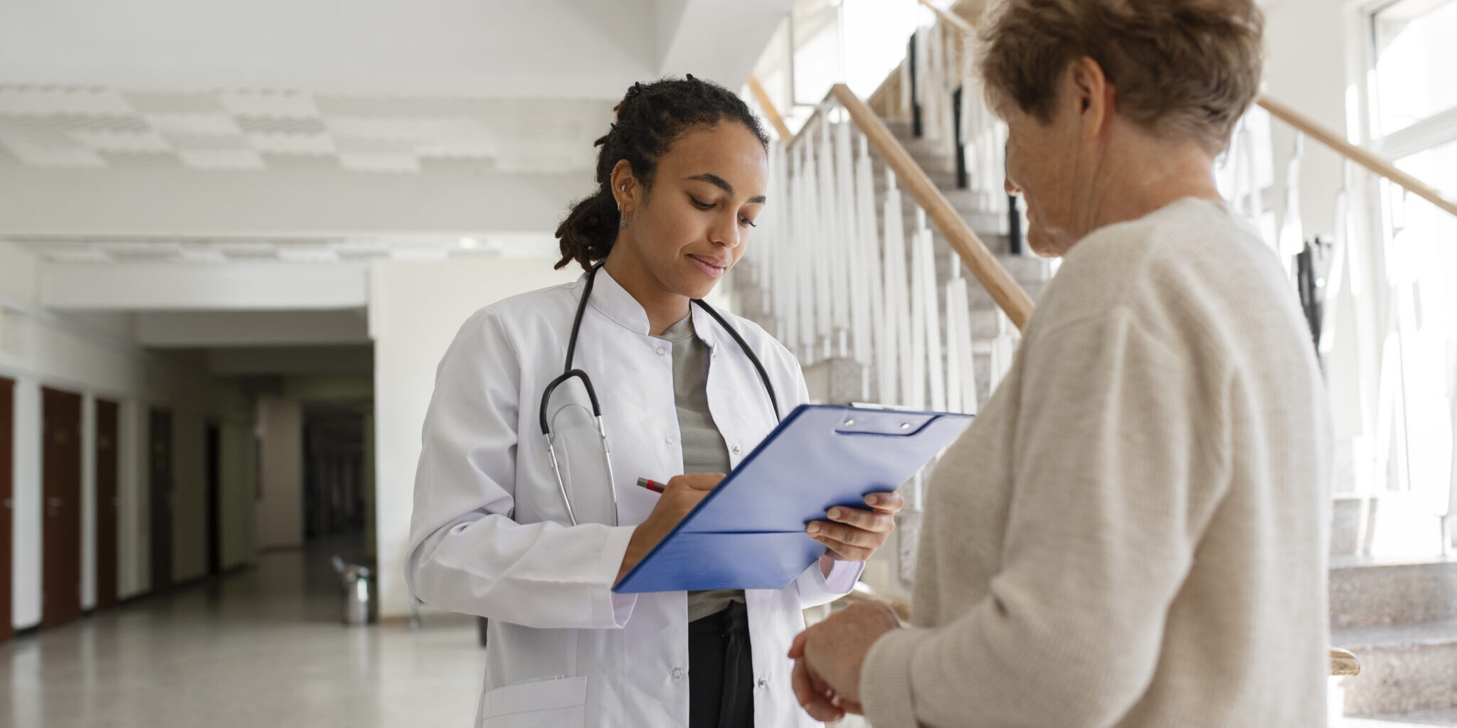 black-female-doctor-doing-her-job